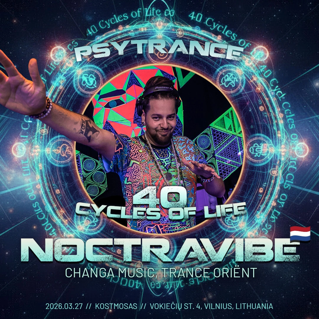 🇳🇱 NOCTRAVIBE [Changa Music, Trance Oriënt], Nederlands, Psytrance